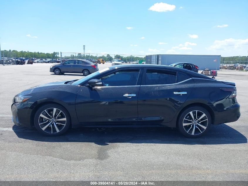 2021 Nissan Maxima Sv Xtronic Cvt VIN: 1N4AA6CVXMC513794 Lot: 39504141