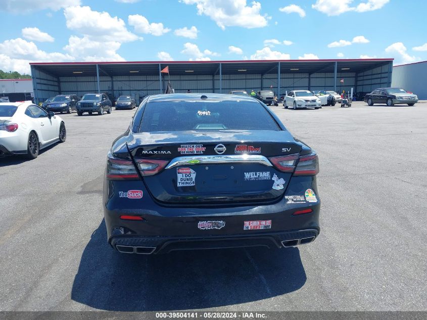 2021 Nissan Maxima Sv Xtronic Cvt VIN: 1N4AA6CVXMC513794 Lot: 39504141