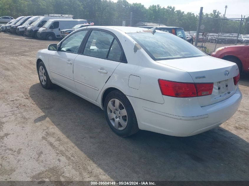 2010 Hyundai Sonata Gls VIN: 5NPET4AC2AH601413 Lot: 39504149