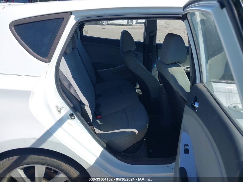 2012 Hyundai Accent Se VIN: KMHCU5AE4CU027235 Lot: 39504162