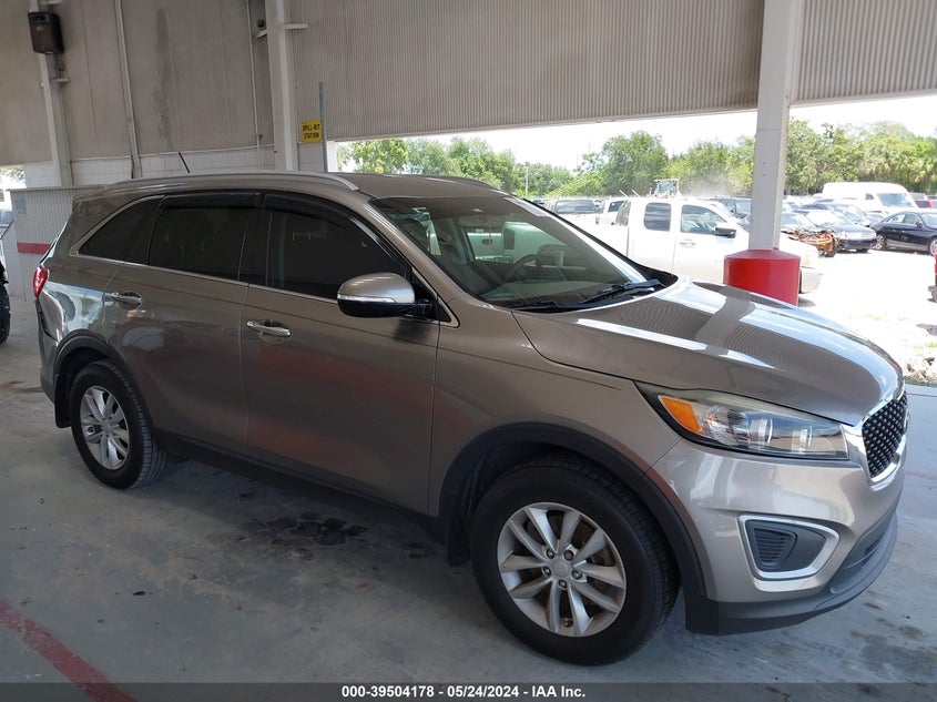 2017 Kia Sorento 2.4L Lx VIN: 5XYPG4A30HG241346 Lot: 39504178