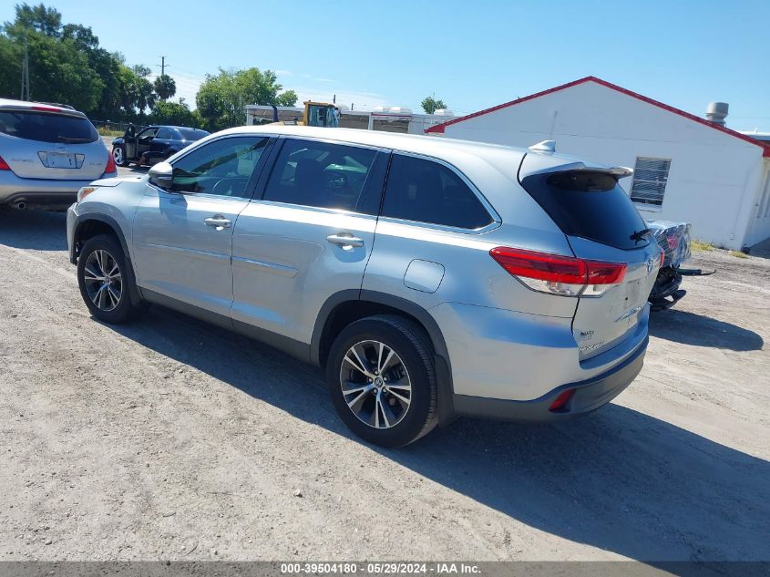 2019 Toyota Highlander Le Plus VIN: 5TDZZRFH1KS305859 Lot: 39504180