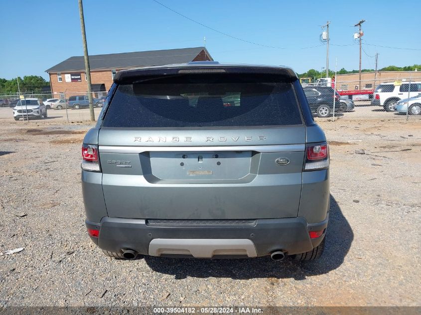 2014 Land Rover Range Rover Sport 3.0L V6 Supercharged Hse VIN: SALWR2WF3EA355889 Lot: 39504182