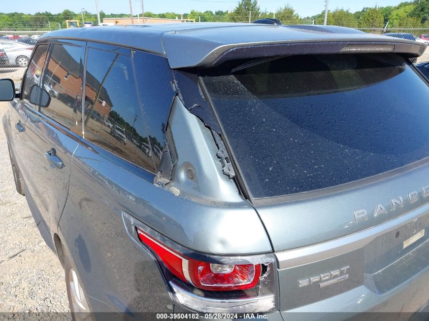 2014 Land Rover Range Rover Sport 3.0L V6 Supercharged Hse VIN: SALWR2WF3EA355889 Lot: 39504182