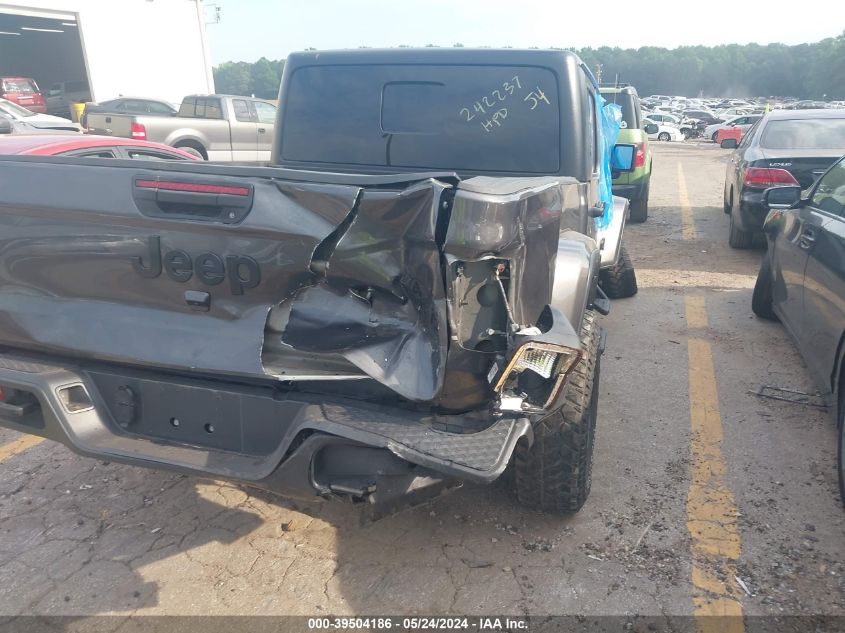 2021 Jeep Gladiator Willys 4X4 VIN: 1C6HJTAG8ML585466 Lot: 39504186