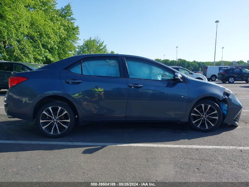 2017 Toyota Corolla Se VIN: 2T1BURHE4HC817622 Lot: 39504189