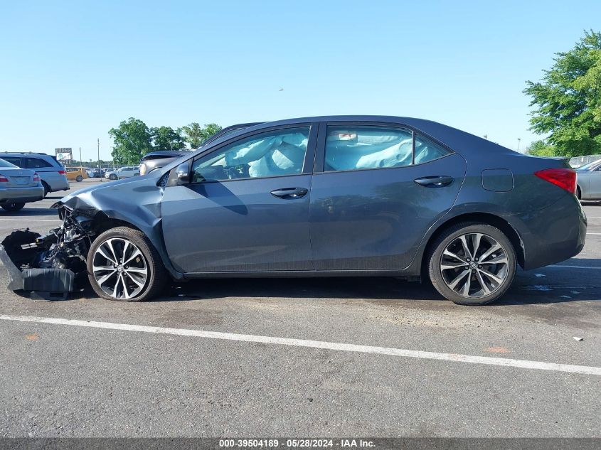 2017 Toyota Corolla Se VIN: 2T1BURHE4HC817622 Lot: 39504189