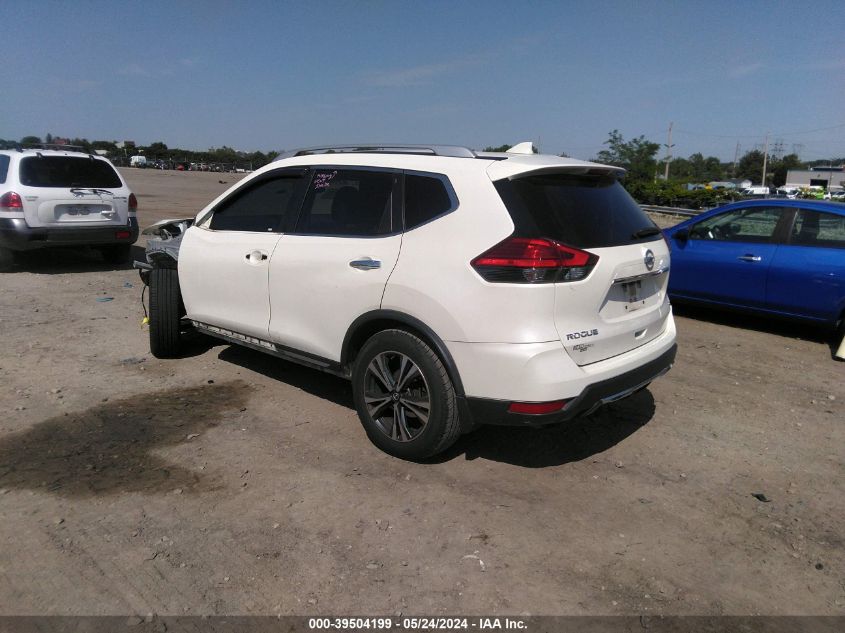 2017 Nissan Rogue Sl VIN: JN8AT2MT8HW380889 Lot: 39504199