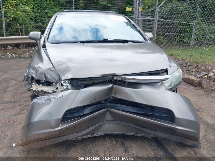 2008 Honda Civic Ex-L VIN: 2HGFA16998H336371 Lot: 39504205