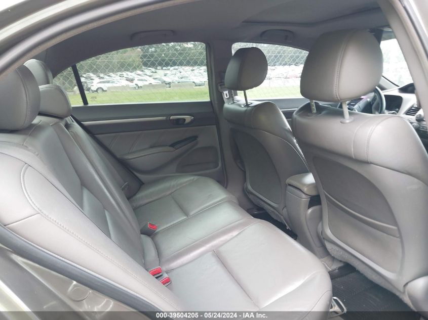 2008 Honda Civic Ex-L VIN: 2HGFA16998H336371 Lot: 39504205