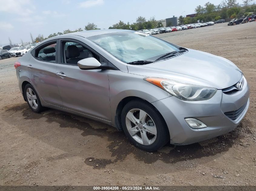 2013 Hyundai Elantra Gls VIN: KMHDH4AE4DU517243 Lot: 39504208