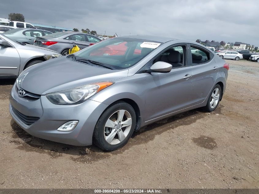 2013 Hyundai Elantra Gls VIN: KMHDH4AE4DU517243 Lot: 39504208