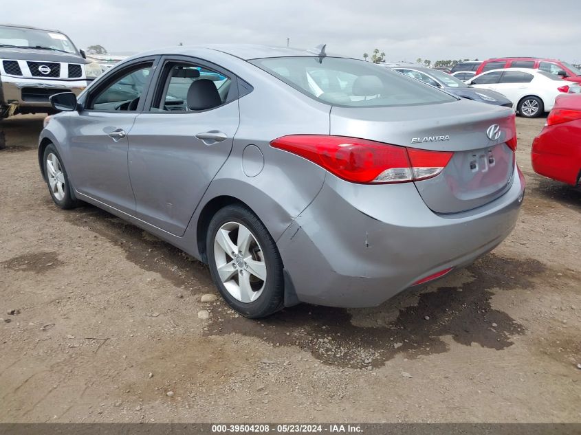 2013 Hyundai Elantra Gls VIN: KMHDH4AE4DU517243 Lot: 39504208