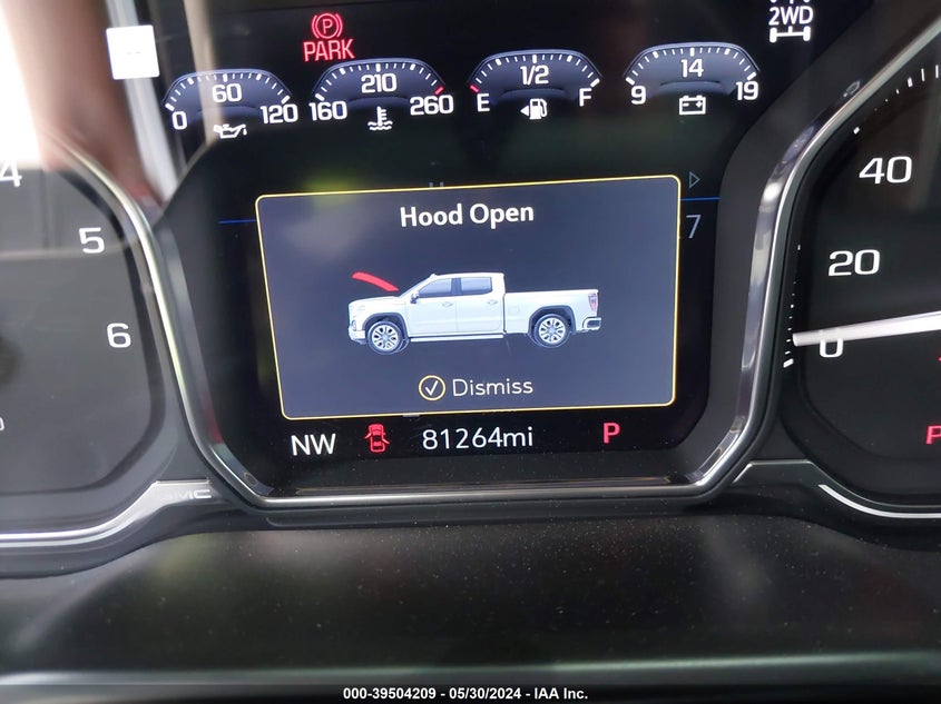 2019 GMC SIERRA 1500 K1500 DENALI - 1GTU9FEL8KZ151289
