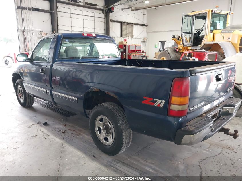 1999 Chevrolet Silverado 1500 Ls VIN: 1GCEK14T0XE112188 Lot: 39504212