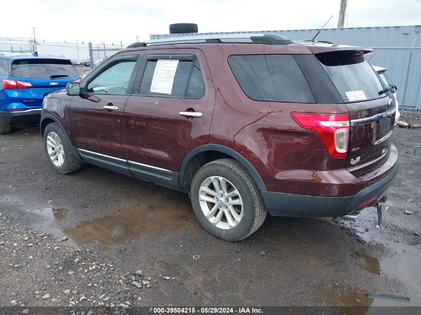 2012 Ford Explorer Xlt VIN: 1FMHK8D83CGA86004 Lot: 39504215