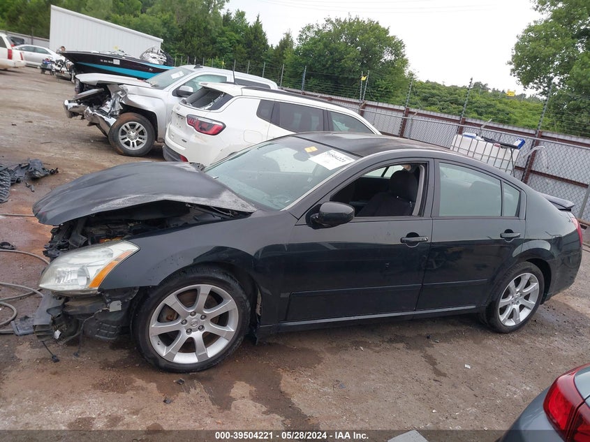 2007 Nissan Maxima 3.5 Se VIN: 1N4BA41E67C833498 Lot: 39504221
