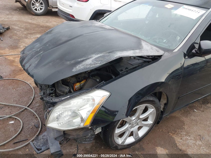 2007 Nissan Maxima 3.5 Se VIN: 1N4BA41E67C833498 Lot: 39504221