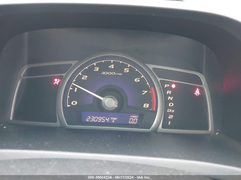 2008 Honda Civic Lx VIN: 2HGFA16558H337319 Lot: 39504234