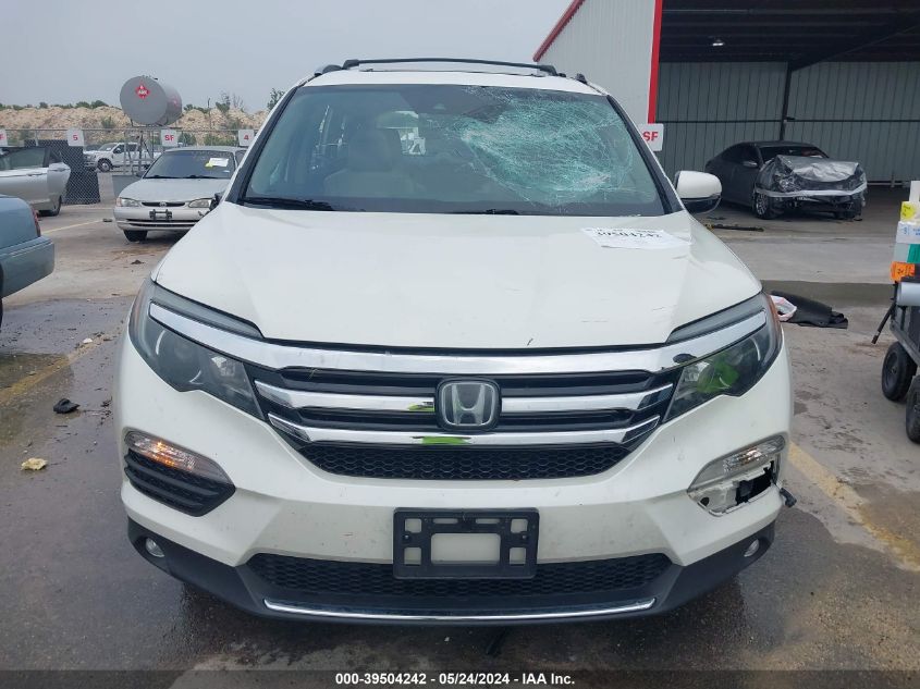 2016 Honda Pilot Touring VIN: 5FNYF5H91GB036230 Lot: 39504242