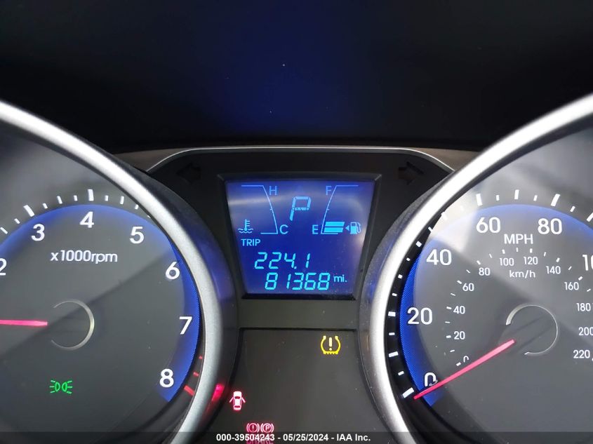 2013 Hyundai Tucson Gls VIN: KM8JU3AC5DU737417 Lot: 39504243