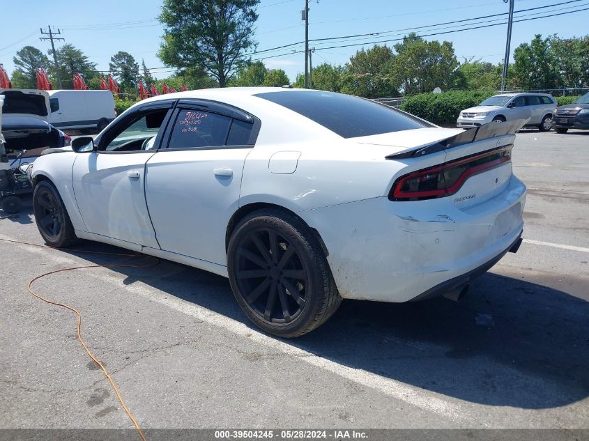 2015 Dodge Charger Police VIN: 2C3CDXAT1FH785351 Lot: 39504245