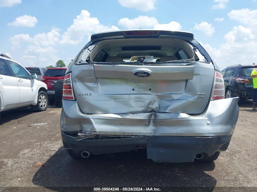 2007 Ford Edge Sel Plus VIN: 2FMDK49C47BA73182 Lot: 39504246