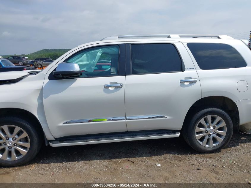 2019 Toyota Sequoia Platinum VIN: 5TDDY5G13KS170097 Lot: 39504256