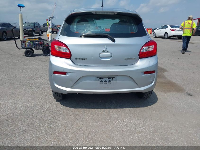 2017 Mitsubishi Mirage Es VIN: ML32A3HJ8HH017326 Lot: 39504262