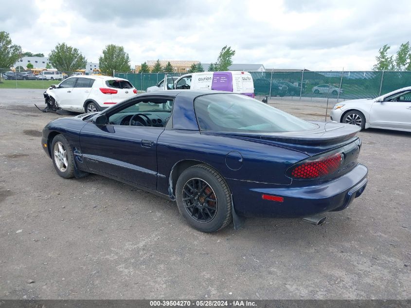 1999 Pontiac Firebird Formula/Trans Am VIN: 2G2FV22G7X2224994 Lot: 39504270