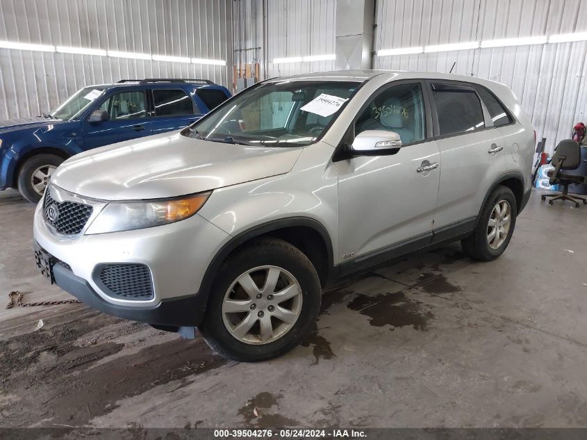 2011 Kia Sorento Lx VIN: 5XYKTCA16BG007671 Lot: 39504276