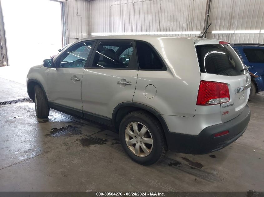 2011 Kia Sorento Lx VIN: 5XYKTCA16BG007671 Lot: 39504276