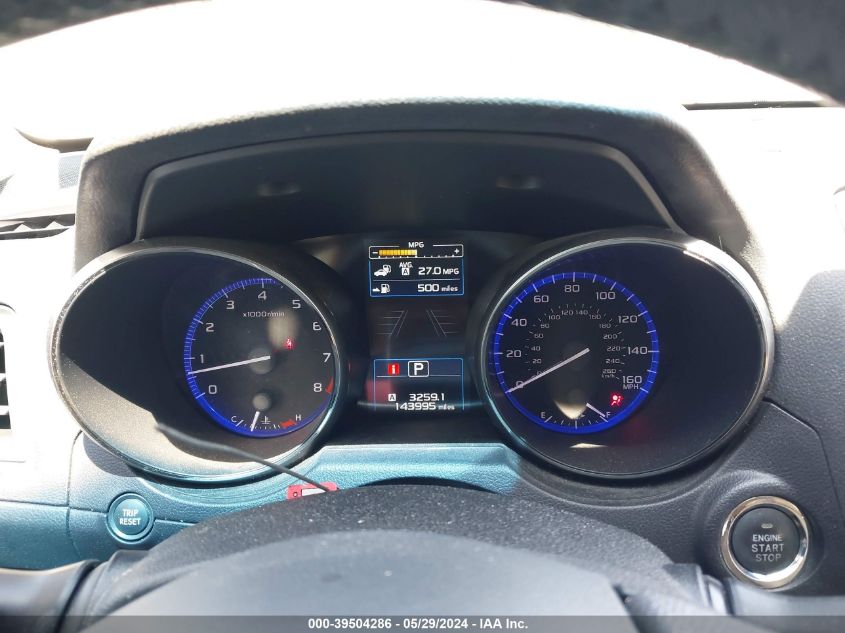 2017 Subaru Outback 3.6R Limited VIN: 4S4BSENC5H3306801 Lot: 39504286