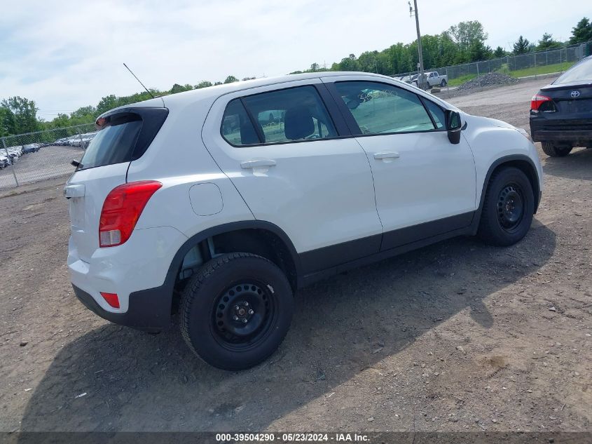 2017 Chevrolet Trax Ls VIN: 3GNCJNSB2HL237245 Lot: 39504290