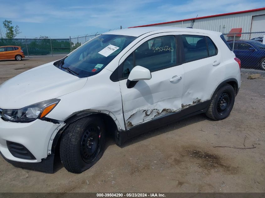 2017 Chevrolet Trax Ls VIN: 3GNCJNSB2HL237245 Lot: 39504290