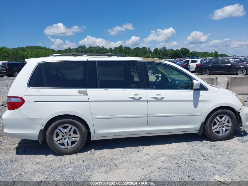 2007 Honda Odyssey Touring VIN: 5FNRL38817B027990 Lot: 39504292