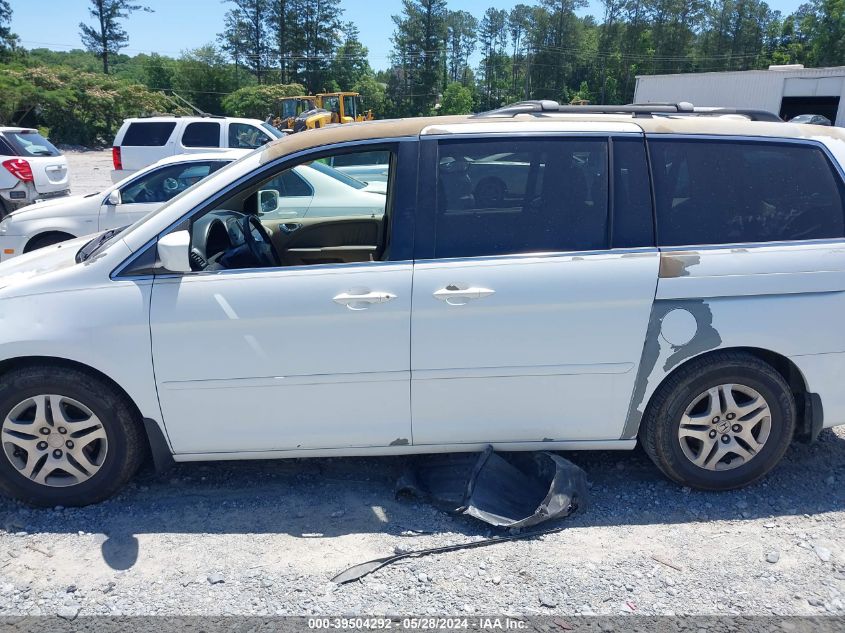 2007 Honda Odyssey Touring VIN: 5FNRL38817B027990 Lot: 39504292