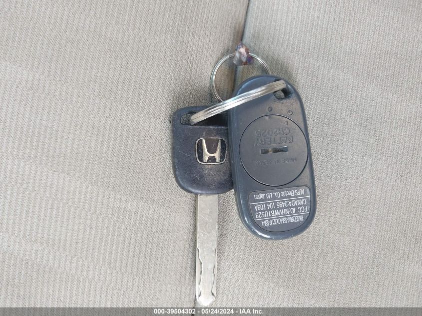 2004 Honda Civic Lx VIN: 1HGES16584L011455 Lot: 39504302