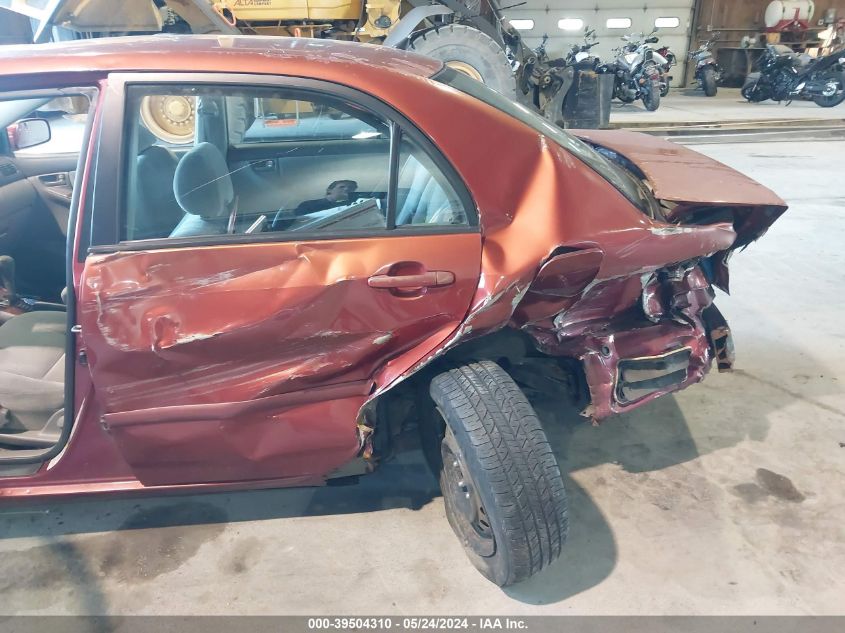 2004 Toyota Corolla Le VIN: 2T1BR38E84C232003 Lot: 39504310