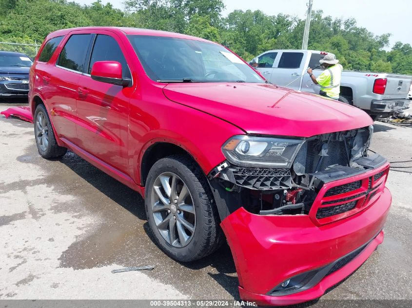 2014 Dodge Durango Sxt VIN: 1C4RDJAG6EC598209 Lot: 39504313