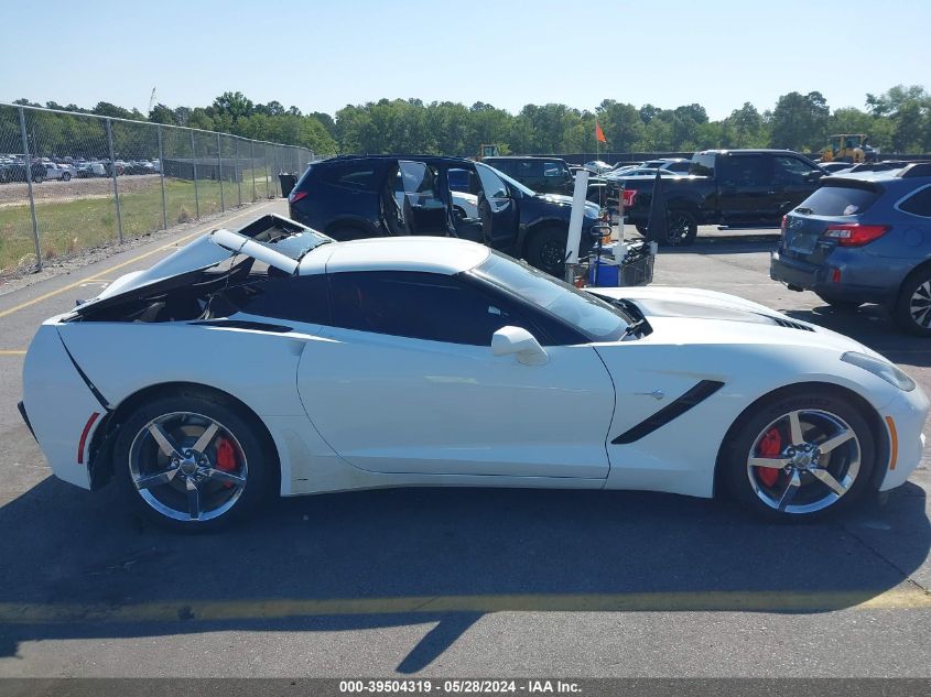 2014 Chevrolet Corvette Stingray VIN: 1G1YF2D75E5126524 Lot: 39504319