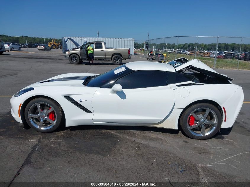 2014 Chevrolet Corvette Stingray VIN: 1G1YF2D75E5126524 Lot: 39504319