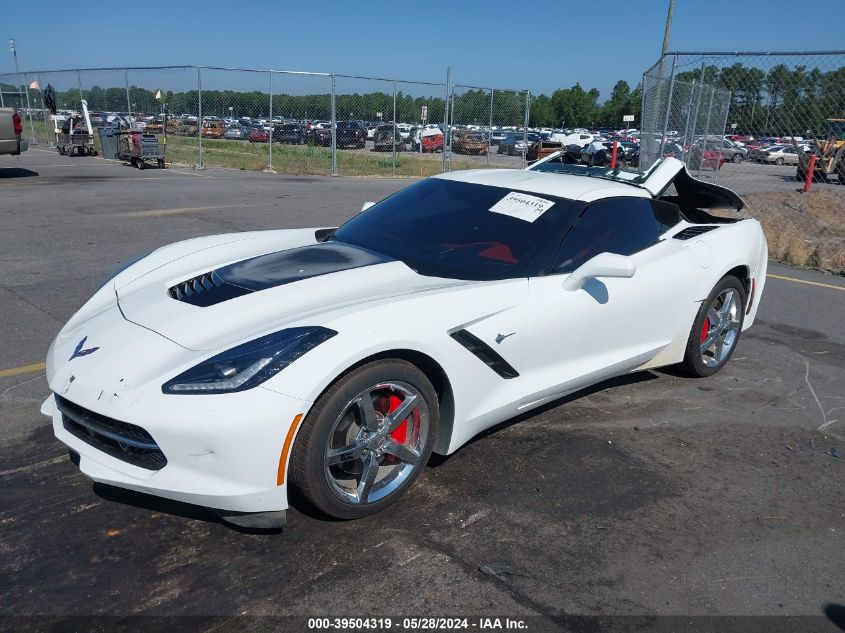 2014 Chevrolet Corvette Stingray VIN: 1G1YF2D75E5126524 Lot: 39504319