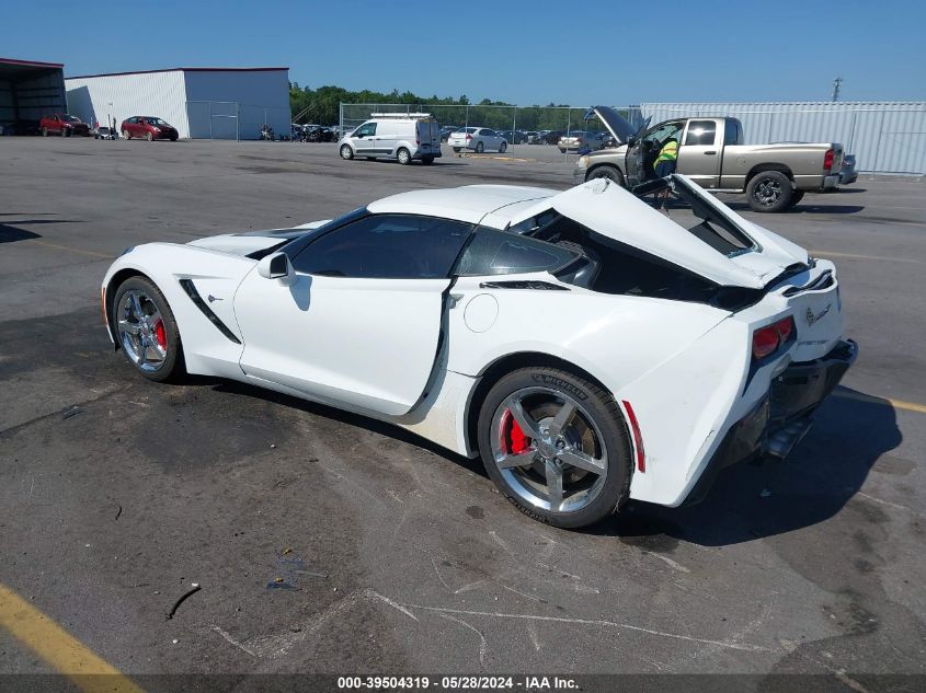 2014 Chevrolet Corvette Stingray VIN: 1G1YF2D75E5126524 Lot: 39504319