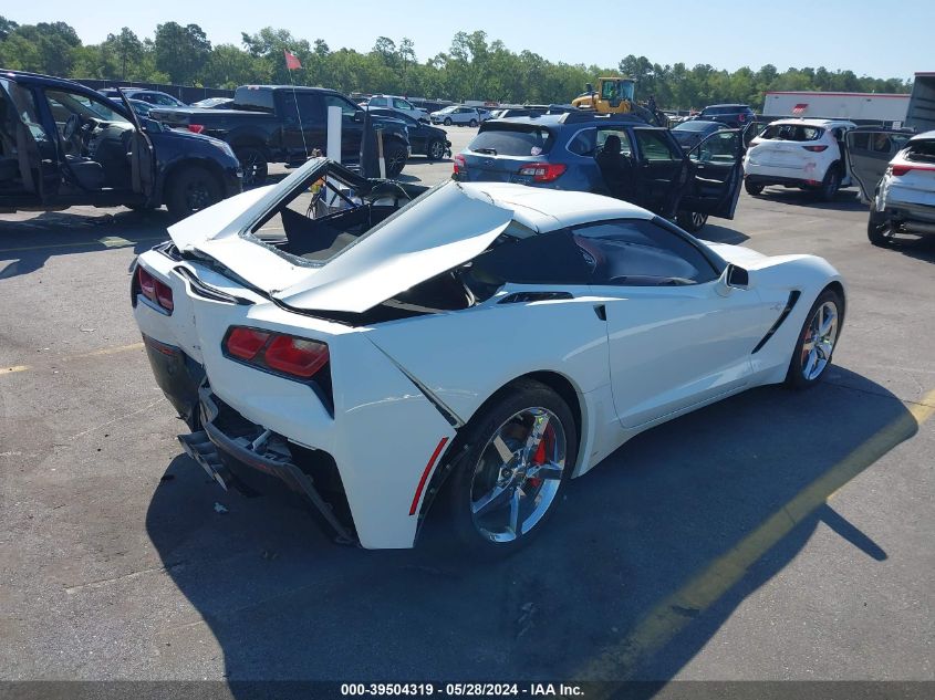 2014 Chevrolet Corvette Stingray VIN: 1G1YF2D75E5126524 Lot: 39504319