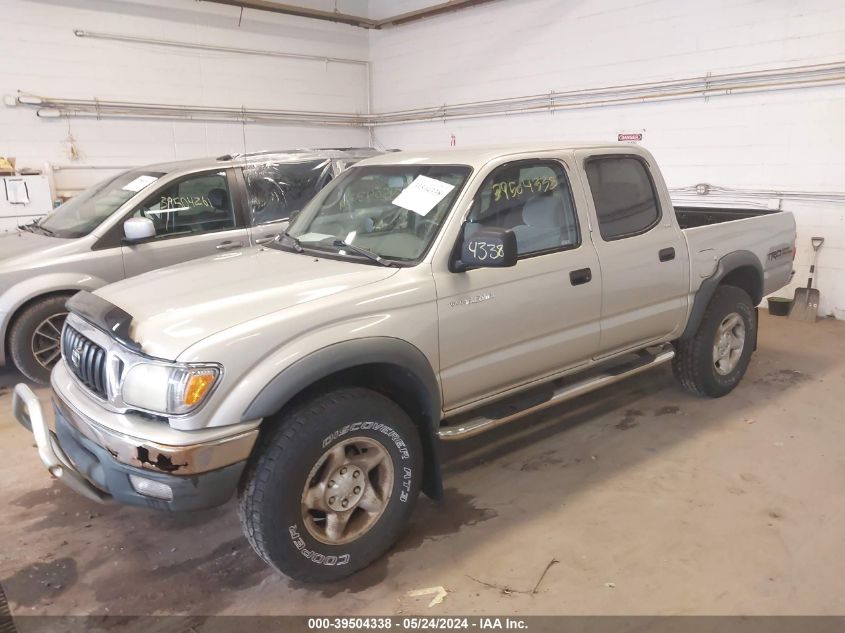 2002 Toyota Tacoma Base V6 VIN: 5TEHN72N02Z894171 Lot: 39504338