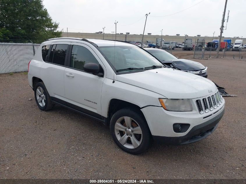 2012 Jeep Compass Sport VIN: 1C4NJCBA3CD657334 Lot: 39504351