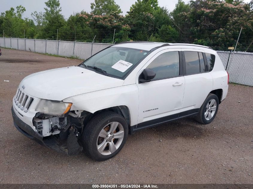 2012 Jeep Compass Sport VIN: 1C4NJCBA3CD657334 Lot: 39504351