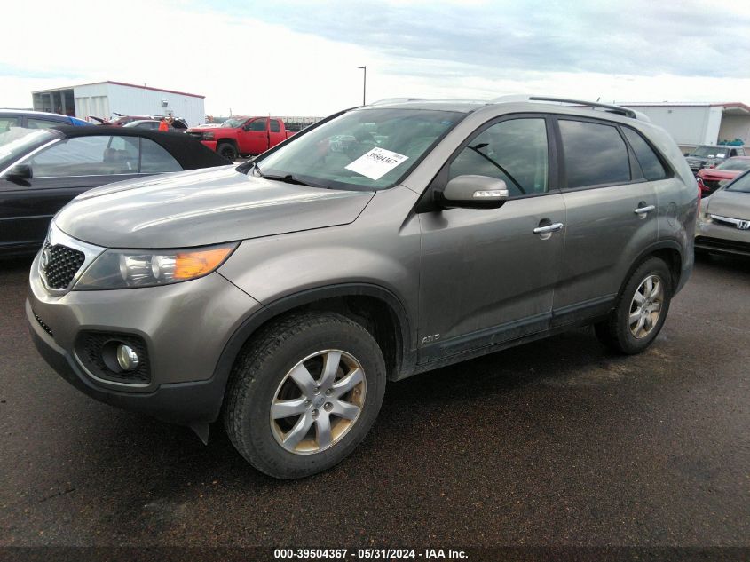 2012 Kia Sorento Lx VIN: 5XYKTDA69CG252614 Lot: 39504367