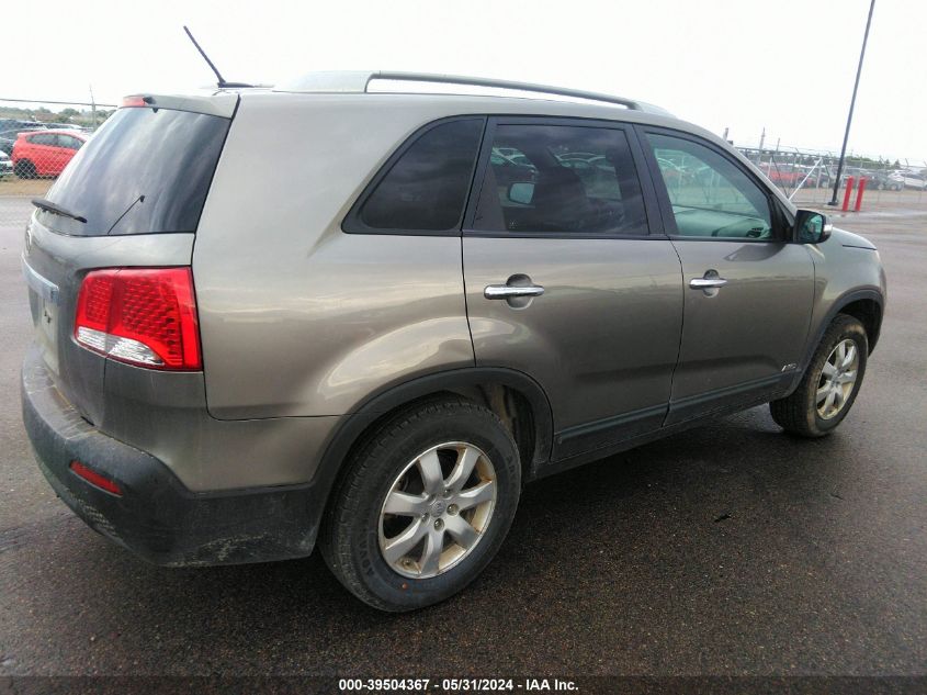 2012 Kia Sorento Lx VIN: 5XYKTDA69CG252614 Lot: 39504367